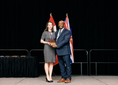 Dr. Pascal Thibaudeau was recognized with the 2025 Service to the COA Award at the Annual Meeting.